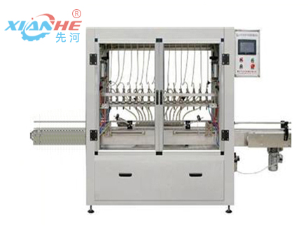 先河全自動(dòng)四頭稻米油灌裝機(jī)